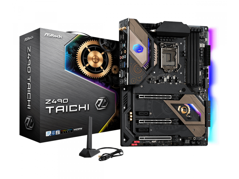 ASROCK Z490 TAICHI Motherboard ATX LGA1200-Sockel 90-MXBBQ0-A0UAYZ