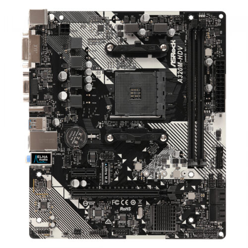 ASRock MB A320M-HDV R4.0 AM4 M-ATX D-Sub