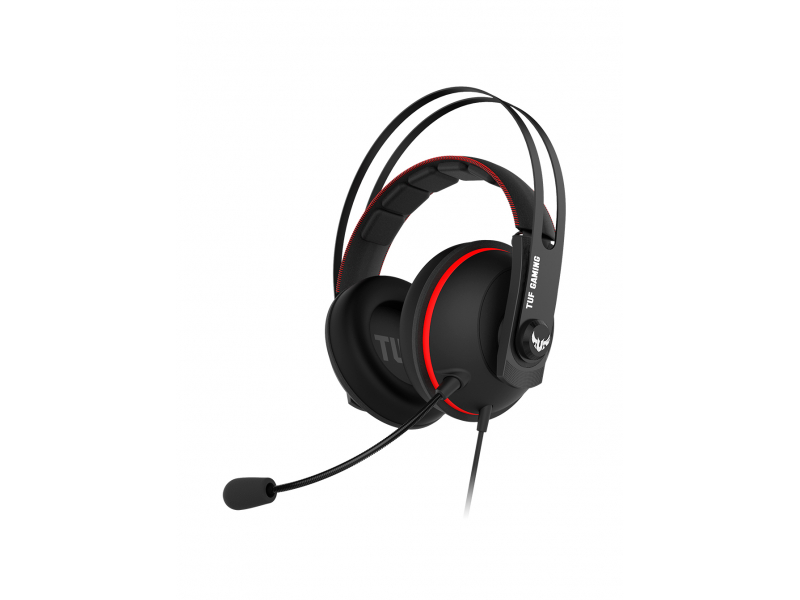 ASUS Headset TUF H7 Gaming Red 90YH01VR-B8UA00