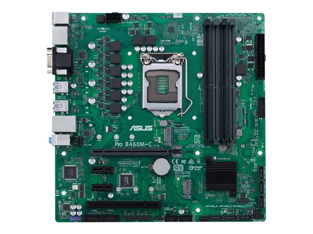 ASUS PRO B460M-C Motherboard micro ATX LGA1200-Sockel 90MB13S0-M0EAYC