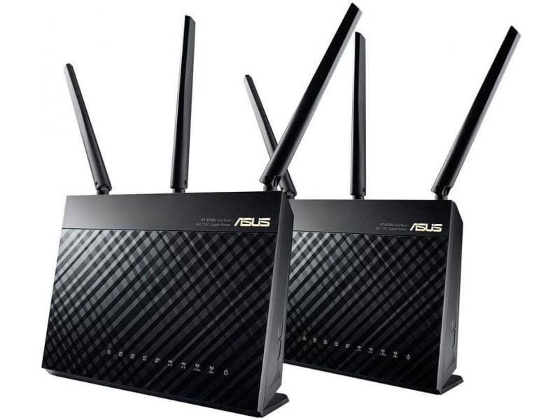 ASUS WL-Router AiMesh AC1900 WLAN System (RT-AC68U 2-Pack) 90IG00C0-BO3000