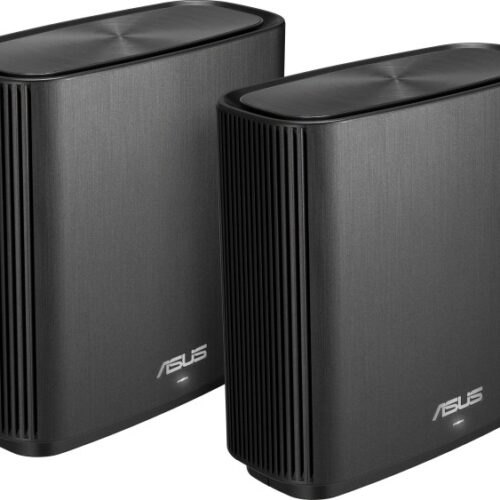 ASUS WL-Router ZenWiFi AC (CT8) AC3000 2er Set Schwarz 90IG04T0-MO3R20