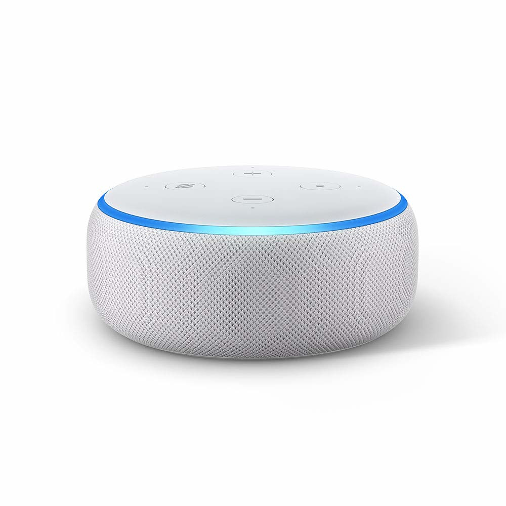 Amazon Echo Dot (3nd) White incl. Clock DE B07NQCVHQ6