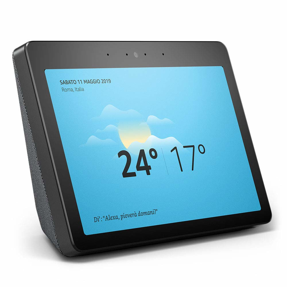 Amazon Echo Show (2nd) Black DE (German,UK,Japanese) B0793KQRJZ