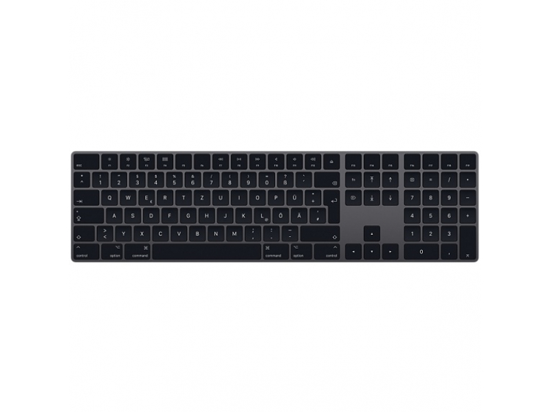 Apple Magic Keyboard mit Ziffernblock-MKMZB (deutsch) Grey MRMH2D