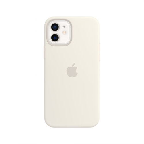 Apple Silikon Case mit MagSafe für iPhone 12