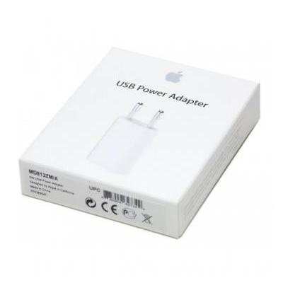 Apple USB Power 5W Adapter Retail MD813ZM