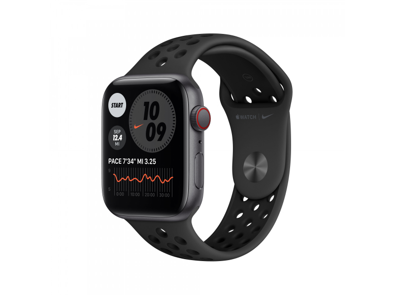 Apple Watch Nike SE Space Grey Aluminium 4G Sport Band DE MG0A3FD