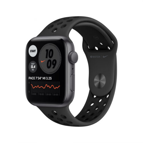 Apple Watch Nike SE Space Grey Aluminium Sport Band DE MYYK2FD
