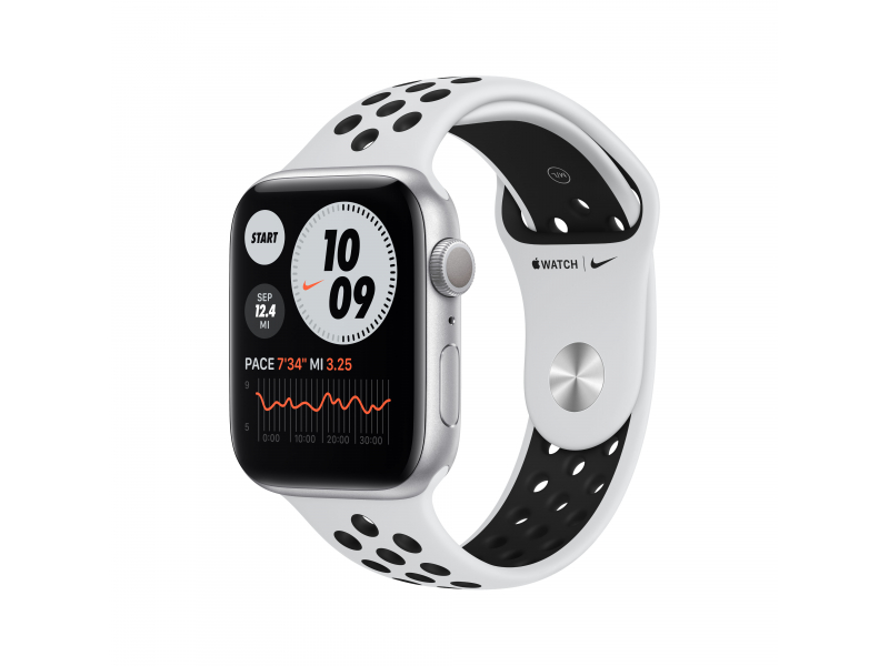 Apple Watch Nike Series 6 Silver Aluminium Sport Band DE MG293FD