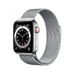 Apple Watch S6 Stainless 40mm Silver Bracelet Milanese  LTE iOS M06U3FD