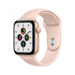 Apple Watch SE Gold Aluminium 44mm Pink Sand Sport Band DE MYDR2FD