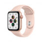 Apple Watch SE Gold Aluminium 4G Pink Sand Sport Band DE MYEX2FD