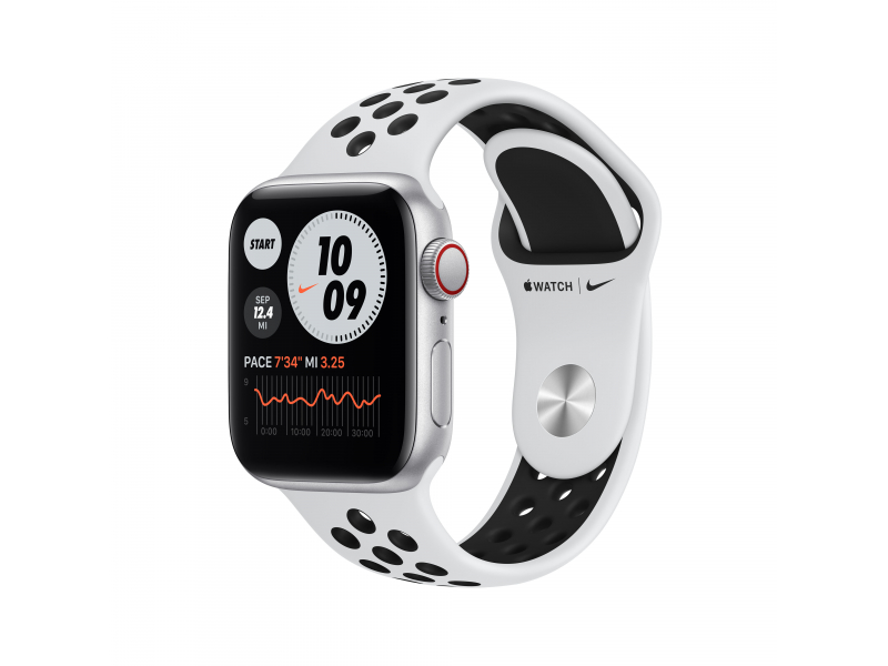 Apple Watch SE Nike Alu 40mm Sil Bracelet Platinium