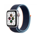 Apple Watch SE Silver Aluminium 4G Deep Navy Sport Loop DE MYEG2FD