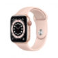 Apple Watch Series 6 Gold Aluminium 4G Pink Sand Sport Band DE MG2D3FD