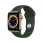 Apple Watch Series 6 Gold Stainless Steel 4G Sport Band DE M06V3FD