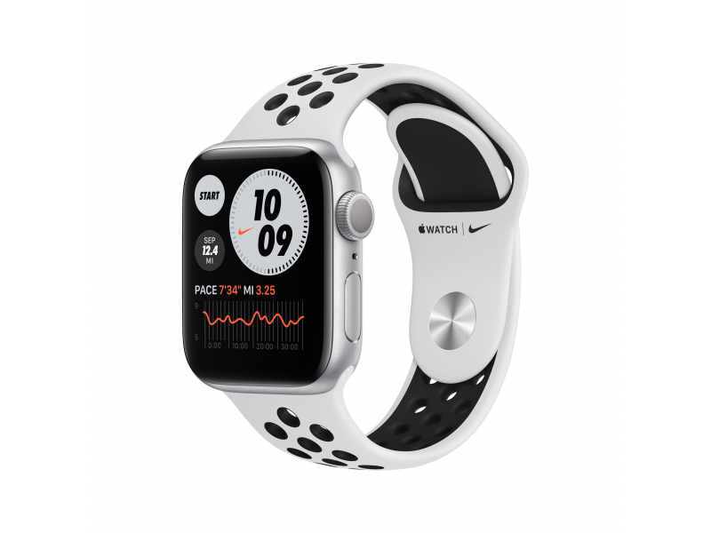 Apple Watch Series 6 Nike - OLED - Touchscreen - 32 GB - Wi-Fi - GPS (satellite) M00T3FD