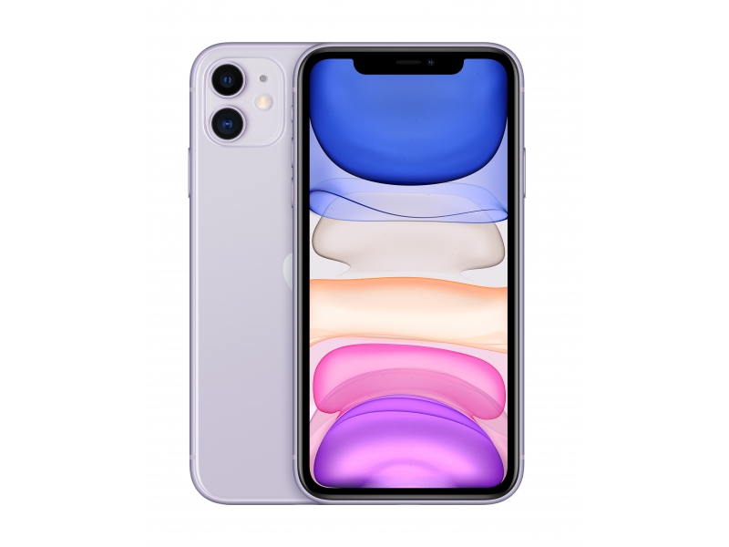 Apple iPhone 11 64GB Purple 6.1Zoll MWLX2ZD