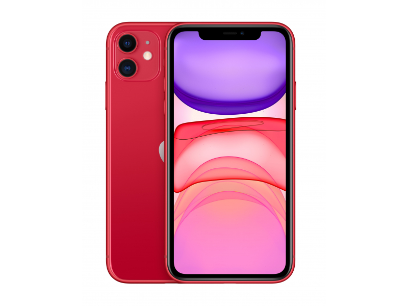 Apple iPhone 11 64GB Red 6.1 iOS MWLV2ZD