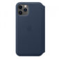 Apple iPhone 11 Pro Leather Foli Deep Blue Sea - MY1L2ZM