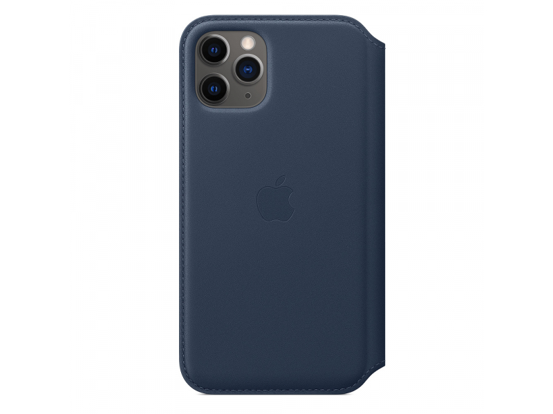 Apple iPhone 11 Pro Leather Foli Deep Blue Sea - MY1L2ZM