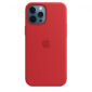 Apple iPhone 12 Pro Max Silicone Case with MagSafe - (PRODUCT)RED - MHLF3ZM