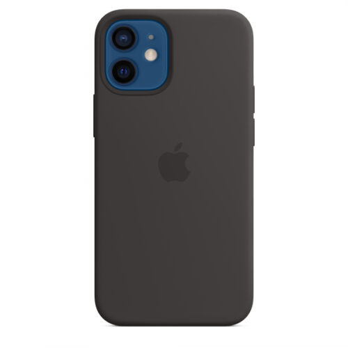 Apple iPhone 12 mini Silicone Case with MagSafe - Black - MHKX3ZM