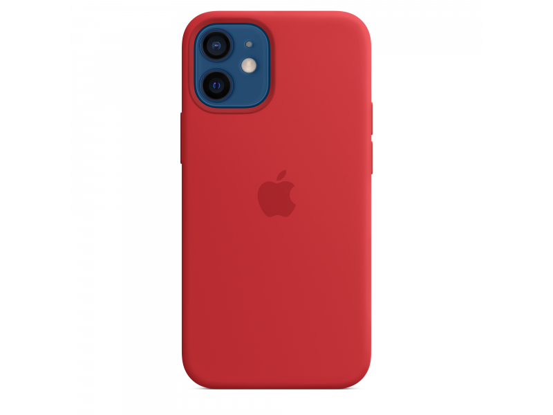 Apple iPhone 12 mini Silicone Case with MagSafe - (PRODUCT)RED - MHKW3ZM
