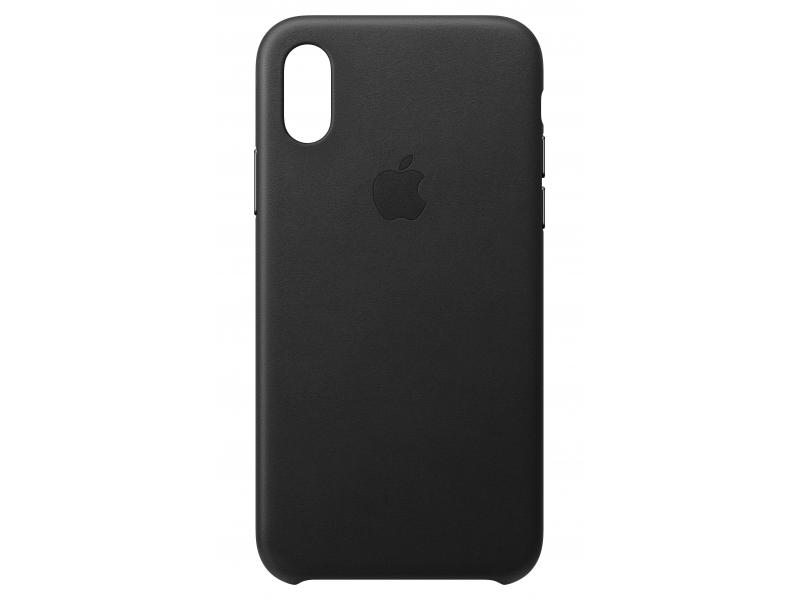 Apple iPhone XS Leather Case Black MRWM2ZM