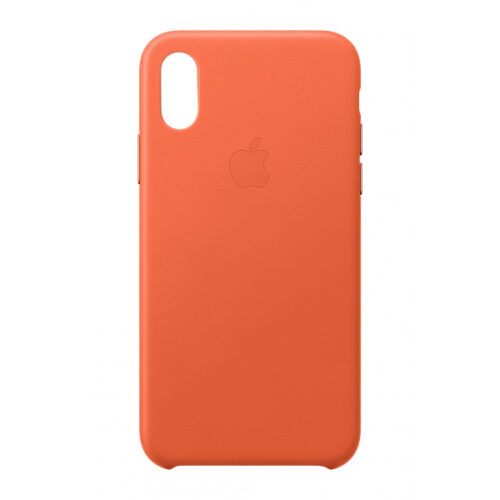 Apple iPhone XS Leather Case Sunset - MVFQ2ZM