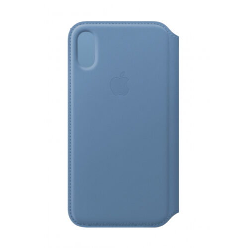 Apple iPhone XS Leather Folio Cornflower - MVFD2ZM