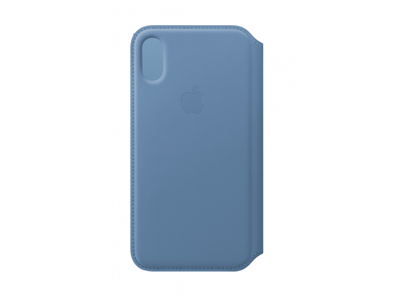 Apple iPhone XS Leather Folio Cornflower - MVFD2ZM