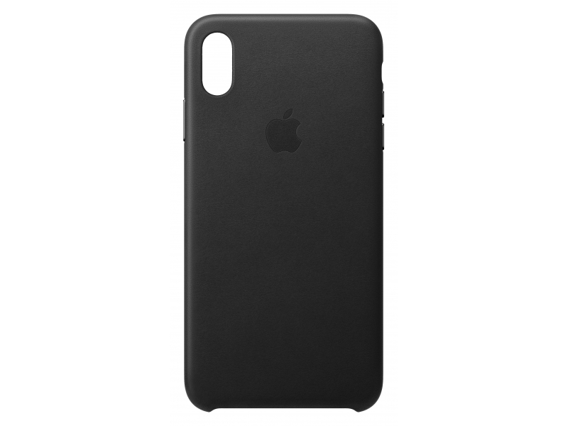 Apple iPhone XS Max Leather Case Black MRWT2ZM