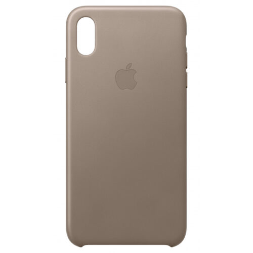 Apple iPhone XS Max Leather Case Taupe MRWR2ZM