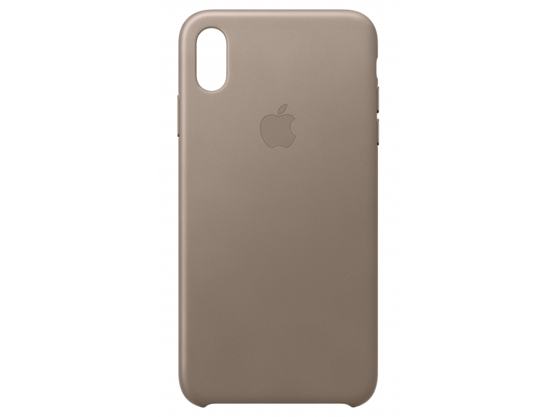 Apple iPhone XS Max Leather Case Taupe MRWR2ZM
