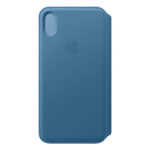 Apple iPhone XS Max Leather Folio Cape Cod Blue - MRX52ZM