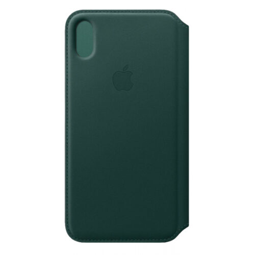 Apple iPhone XS Max Leather Folio Forest Green - MRX42ZM