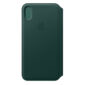 Apple iPhone XS Max Leather Folio Forest Green - MRX42ZM
