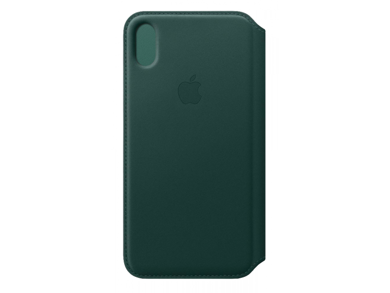 Apple iPhone XS Max Leather Folio Forest Green - MRX42ZM