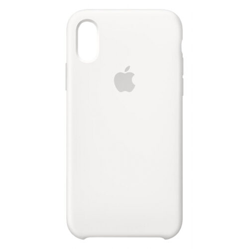 Apple iPhone XS Silicone Case White MRW82ZM