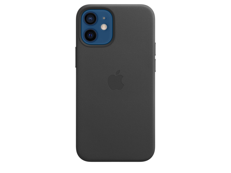Apple iPhone12 mini Leather Case with MagSafe - Black - MHKA3ZM