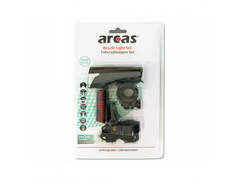 Arcas Bicycle Light Set