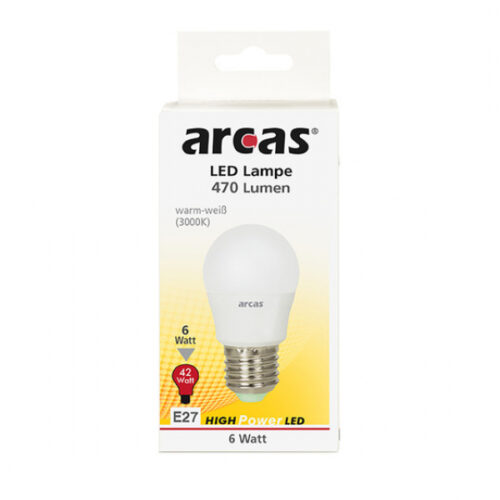 Arcas LED Mini Globe E27 6W 3000K (1 Pcs.)