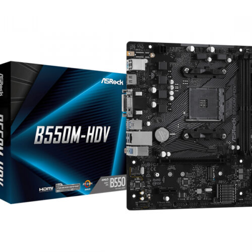 Asrock B550M-HDV Âµ 90-MXBDJ0-A0UAYZ