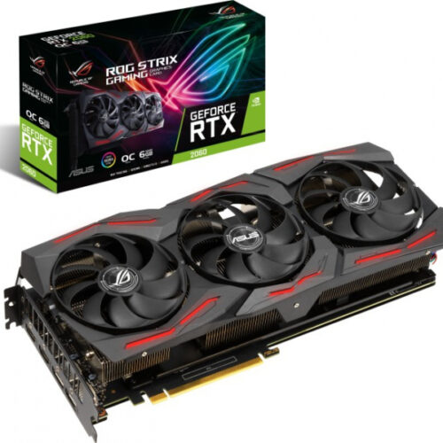 Asus VGA GeForce® RTX 2060 6GB Strix EVO Gaming OC 90YV0D20-M0NA00