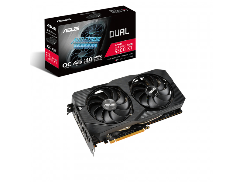 Asus VGA Radeon RX 5500 XT 4GB DUAL OC EVO |90YV0DV2-M0NA00
