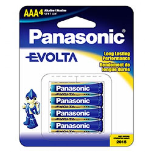 Batterie Panasonic Alkaline Micro AAA LR03 1.5V Blis. (4-Pack) LR03EGE