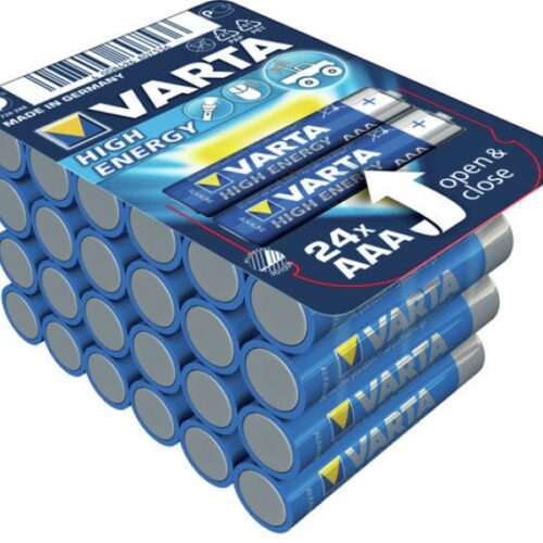 Batterie Varta Alk. Micro AAA LR03 1.5V Ret. Box (24-Pack) 04903 301 124