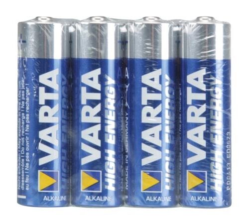 Batterie Varta Alk. Mignon AA High En. Shrinkwrap (4er Pack) 04906 121 354